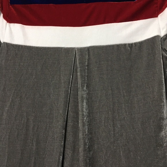 Fashion nova velvet multicolor size small lined dress - Picture 4 of 14